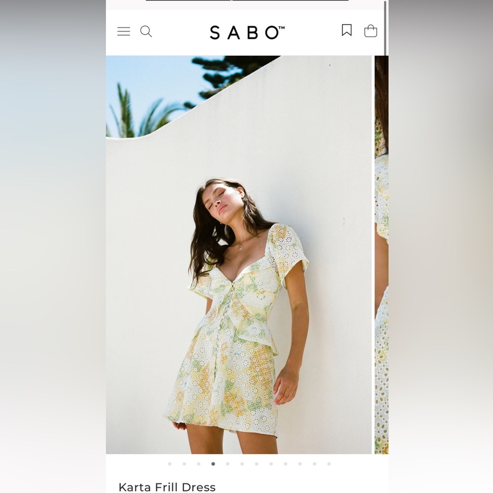 Sabo Karta Frill Dress